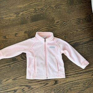 Columbia Light Pink Fleece Jacket 2T